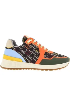 Carolina Herrera Sneakers, female, , 3 UK, Brown Canvas Trainers with Chiribitas