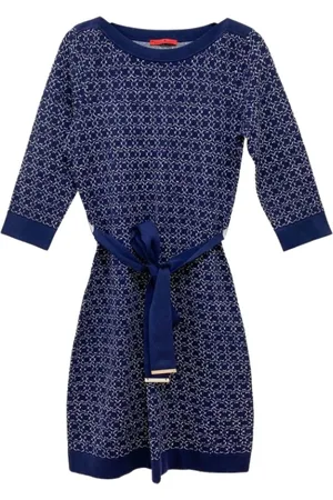 Carolina Herrera Jacquard Rosetta Seal Dress