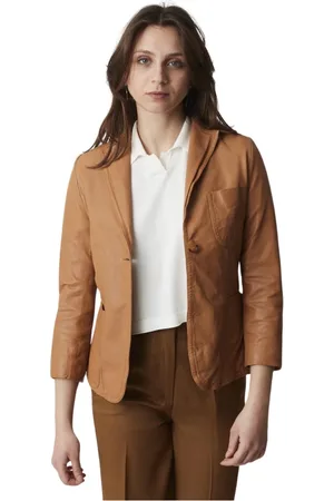 BULLY Blazers, female, , L, Stylish Leather Jacket for Women