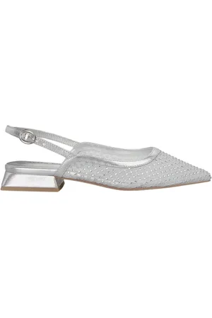 Alma en Pena Mesh Rhinestone Flat Shoe
