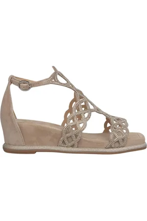 Alma en Pena Wedges, female, , 2 UK, Rhinestone Wedge Sandal