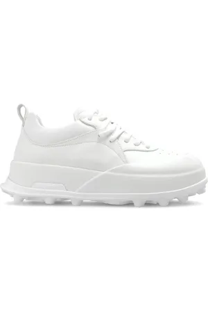 Jil Sander Sneakers, female, , 7 UK, Leather Trainers with Logo