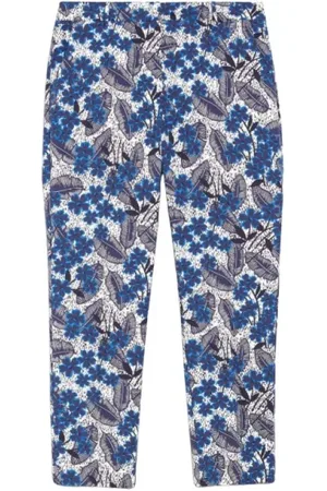 Max Mara Printed Cotton Trousers