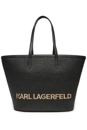 Karl Lagerfeld Tote Bags, female, , ONE SIZE, Summer Raffia Tote Bag