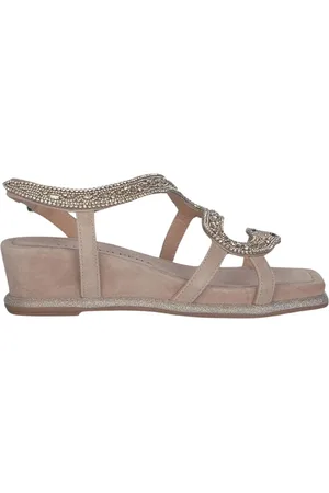 Alma en Pena Wedges, female, , 4 UK, Snake Wedge Sandal
