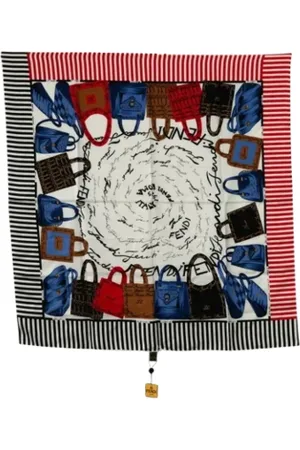 Fendi Pre-owned Silk scarves