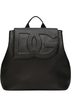 Dolce & Gabbana Backpacks, male, , ONE SIZE, Hammered Leather Backpack