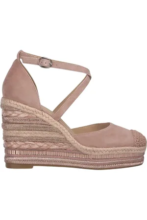 Alma en Pena Wedges, female, , 8 UK, Braided Wedge Sandal with Jewels