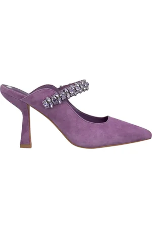 Alma en Pena Heeled Mules, female, , 7 UK, Stylish Slingback Shoe with Embellished Strap