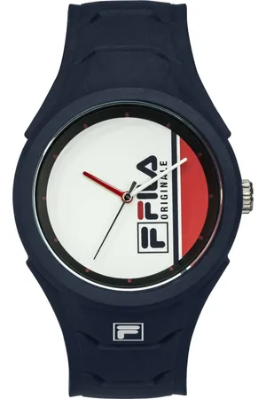 Fila Watches, male, , ONE SIZE, Mens style Silicone Watch /White