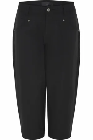 C.ro Capri Trousers with Zipper Details