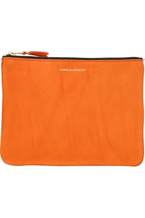 Comme des Garçons Clutches, female, , ONE SIZE, Washed Zip Pouch Handbag