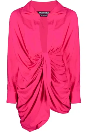 Jacquemus Party Dresses, female, , 2XS, Bahia Draped Party Dress