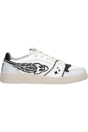 ENTERPRISE JAPAN Sneakers, male, , 7 UK, Urban Craquele Trainers - Unique Style
