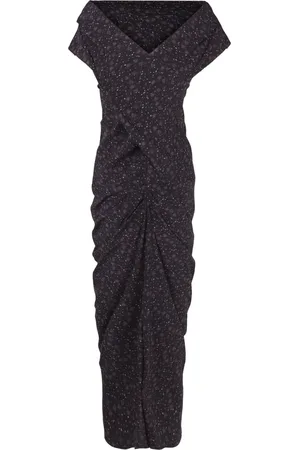 Cortana Silk Stretch Hedy Print Dress