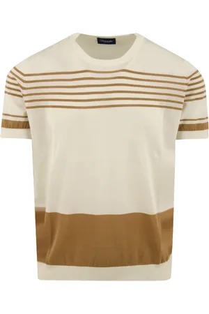 DRUMOHR Round-neck Knitwear, male, , XL, Stylish T-shirts and Polos