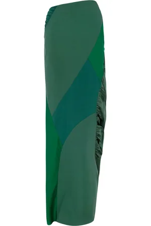 Cortana Maxi Skirts, female, , M, Collage, long patchwork skirt