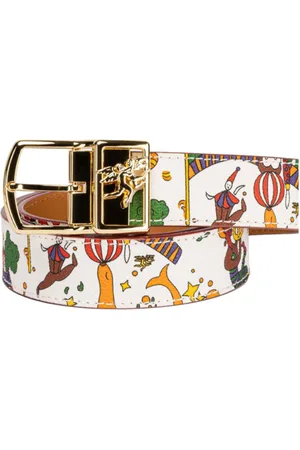 GUIDI Belts, female, , 90 CM, Magic Circus White Belt