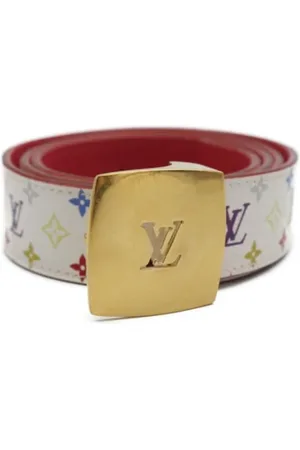 LOUIS VUITTON Pre-owned Belts, female, , ONE SIZE, Pre-owned Canvas belts