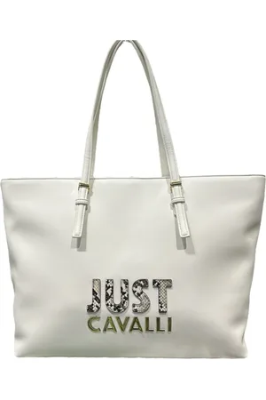 Roberto Cavalli Tote Bags, female, , ONE SIZE, Shoulder Bag with Logo Lettering