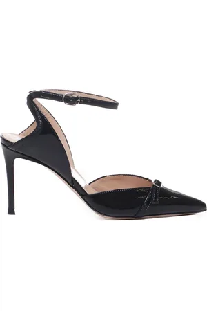 MARC ELLIS Leather Heel Shoe with Strap