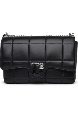 Dsquared2 Quilted Leather Shoulder Bag