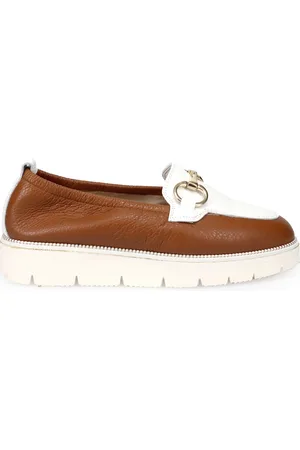 SANGIORGIO Leather Slip-On Moccasin Shoe