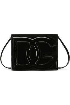 Dolce & Gabbana Cross Body Bags, female, , ONE SIZE, DG Logo Leather Shoulder Bag