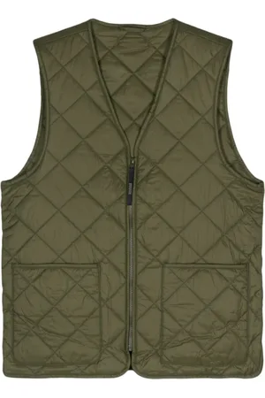 Baracuta Vests, male, , 3XS, Padded V-Neck Jumper