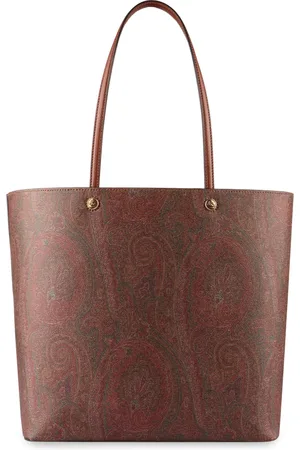 Etro Tote Bags, female, , ONE SIZE, Essential Maxi Tote with Jacquard Paisley