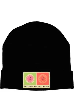 Rassvet Graphic Patch Beanie Hat