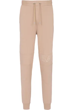 Balmain Sweatpants, male, , 2XL, Embossed Logo Jogging Bottoms