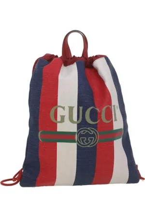 Gucci Pre-owned Backpacks, female, , ONE SIZE, Pre-owned Canvas backpacks