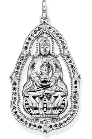 Thomas Sabo Madonna Pendant Black White Silver