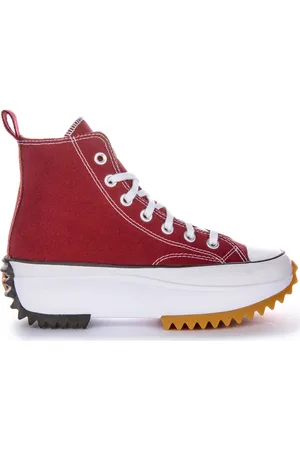 Converse Sneakers, female, , 7 1/2 UK, Maroon Platform Hiking Trainers