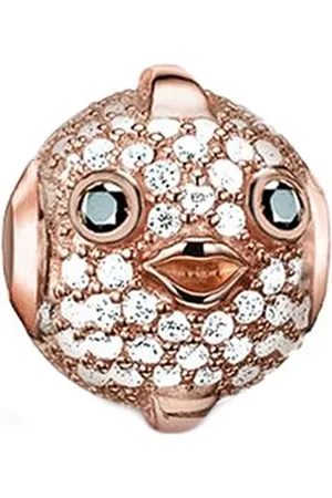 Thomas Sabo Rosegold Fugu Bead Charm Pendant