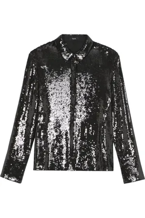THEORY Sequin Slim Shirt