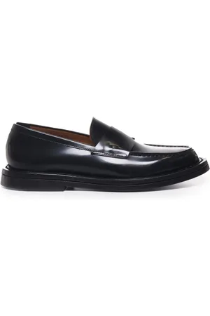 The Antipode Calfskin Loafers Round Toe