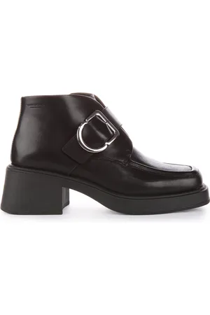 Vagabond Heeled Boots, female, , 5 UK, Leather Monk Strap Shoes