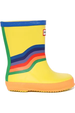 Hunter Rain Boots, female, , 32 EU, Rainbow Slip On Boots
