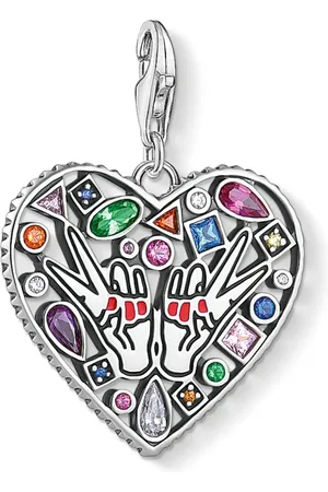 Thomas Sabo Jewellery, female, , ONE SIZE, Love and Peace Charm Pendant