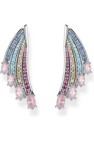 Thomas Sabo Colorful Hummingbird Wing Earrings