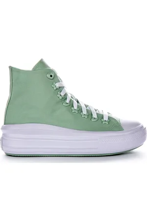 Converse Mint Platform Trainers Move