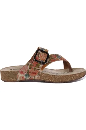 Josef Seibel Flip Flops, female, , 8 UK, Lightweight Leather Sandals with Toe Post
