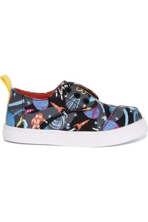 TOMS Sneakers, male, , 28 1/2 EU, Galaxy Print Cordones Trainers for Infants