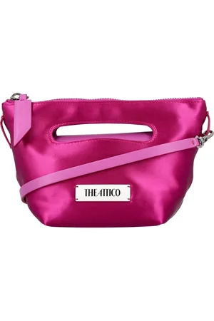 The Attico Handbags, female, , ONE SIZE, Fuxia Tote Bag with Detachable Strap