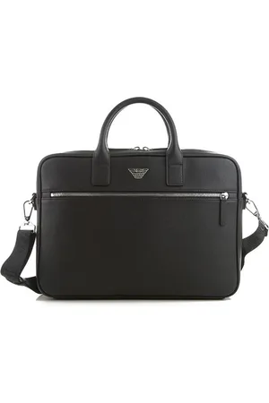 Emporio Armani Briefcase with Zip Pocket