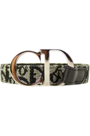 Dior Pre-owned Belts, female, , ONE SIZE, Pre-owned Canvas belts