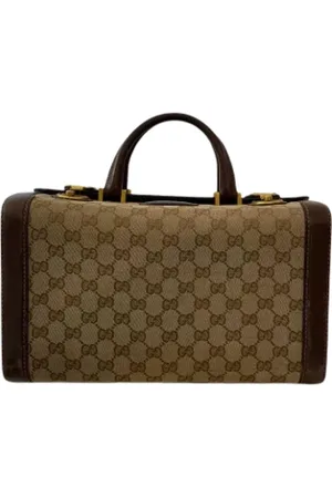 Gucci Pre-owned Weekend Bags, female, , ONE SIZE, Pre-owned Canvas travel-bags