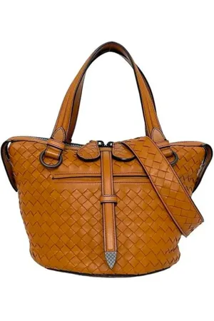 Bottega Veneta Pre-owned Tote Bags, female, , ONE SIZE, Pre-owned Leather totes